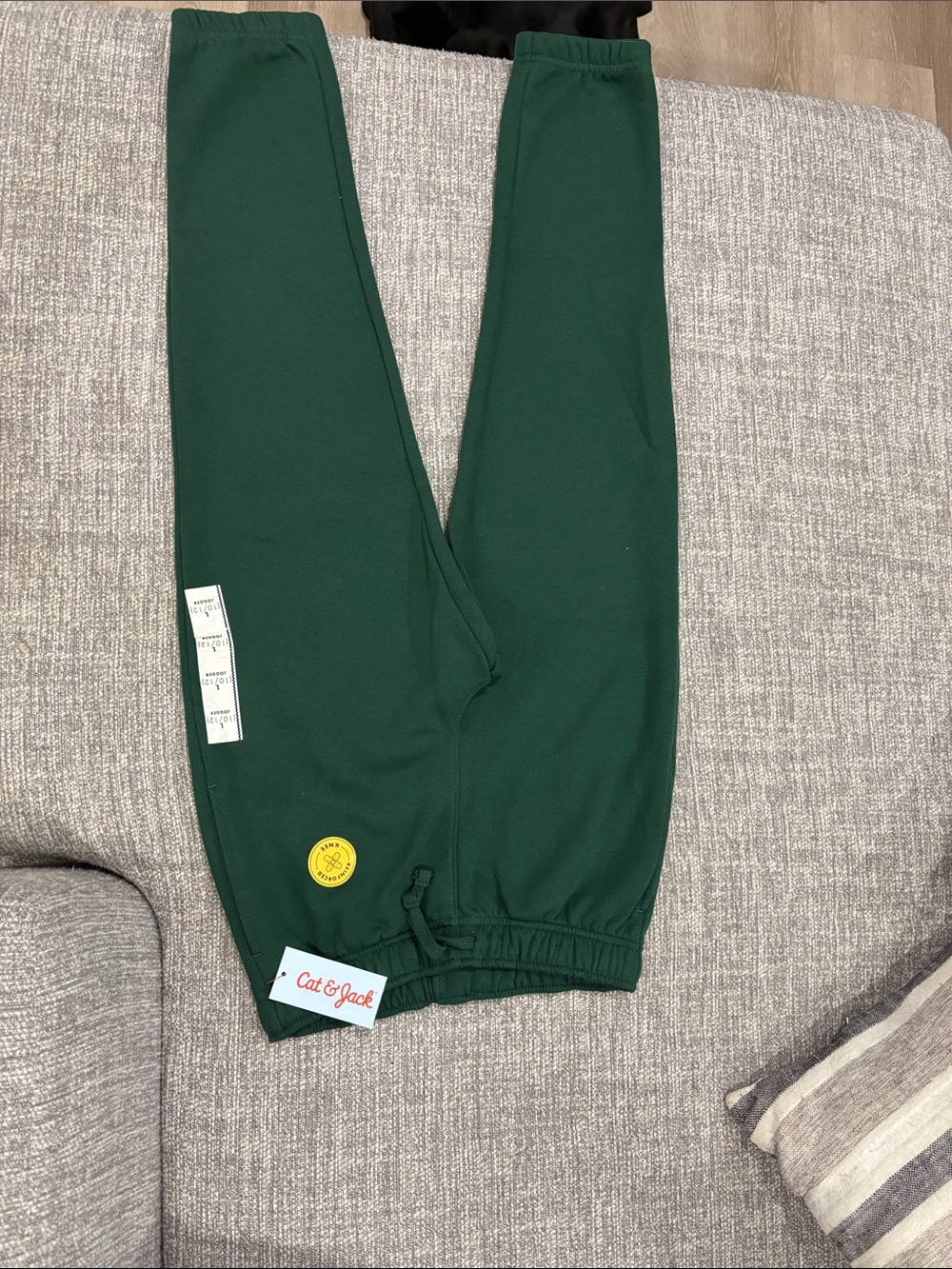 Cat & Jack Forest Green Kids Jogger Sweatpants